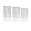 Accesorii pentru scule de cusut argintii 60 buc 9,1x2 cm 5