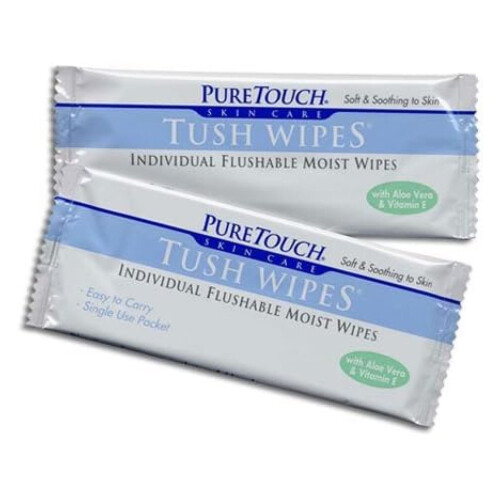 Μαντηλάκια PureTouch Tush για ενήλικες με δυνατότητα έκπλυσης 350 τεμαχίων