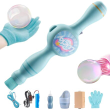 Bubble Fog Wand Set with Music and Light 1PC