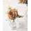 Rosas artificiais pretas com hastes (25 unidades) 5