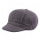 Dame Baker Boy-caps, koselig vinterhatt med elastisk bakside 4