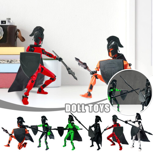 T13Actionfigur PVC-robotleksak 1-pack