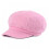 Dame Baker Boy-caps, koselig vinterhatt med elastisk bakside 8