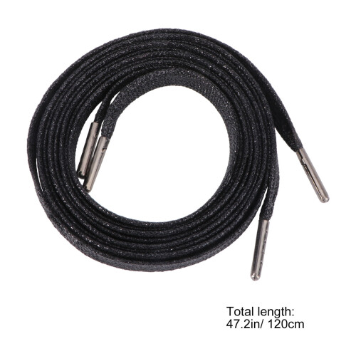 Lacets plats à embouts métalliques KALLORY pour baskets (1 paire) 1