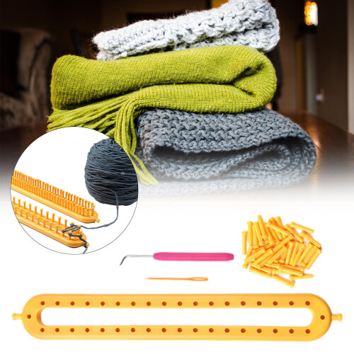 Strickrahmen-Set mit verstellbarem Stift, Häkelrahmen für Anfänger 2