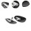 Amleso Motorrad-Handschützer Windabweiser 2 Stück schwarz 6