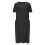 Abito casual nero taglie forti per donne formose M 5