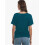 Dame Casual Dolman T-skjorte med båthals og rysjer 3