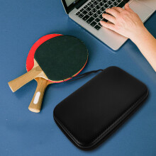 Table Tennis Racket Case Black Hard Shell 1 Set