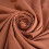 Rund duk i terrakotta i polyester, 120 tommer 6