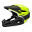 Full Face Helmet for Men with Removable Padding Yellow 7