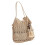 Boho-Handtasche mit Perlenquasten, gewebte Schultertasche 1