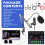 Kit de podcast avec microphone à condensateur BM800 et interface audio 7