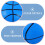 Uppblåsbar basketbollsleksak för barn 1-pack 5