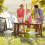 Aluminum Folding Side Table Portable Outdoor 24x16 in 7