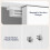 Over-the-Toilet Storage Cabinet White Freestanding 3-Tier 8