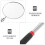 Mechanic Mirror Extendable Black Plastic 1 Pc 6