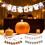 Σετ σημαιάκια για το Halloween, εσωτερικούς και εξωτερικούς χώρους, 8 τεμάχια 1