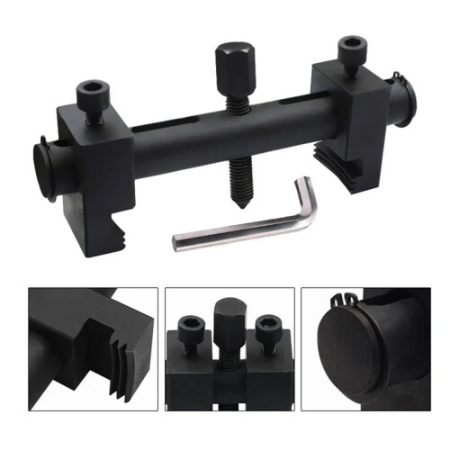 1 Set Puller for Ribbed Drive Pulley,Crankshaft Remover,Car Repair Tool 2