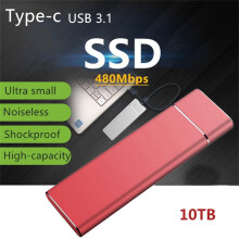 Bærbar ekstern SSD-lagring af type-C