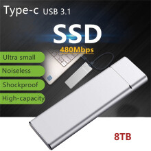 Portable SSD Type-C External Drive 1TB