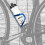 Porte-bidon pour VTT avec bidon de 750 ml bleu 8