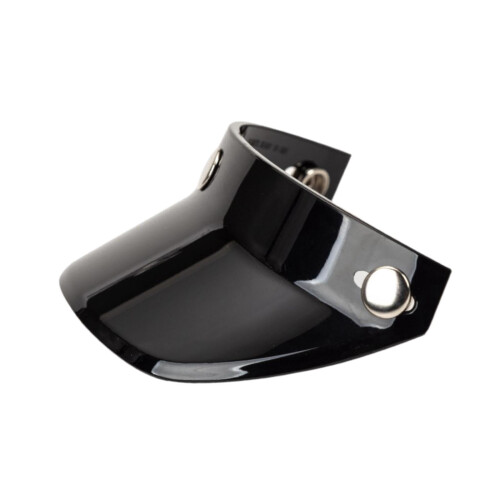 Amleso hjelmskærm, sort, universal, trykknap, til 3/4" 1