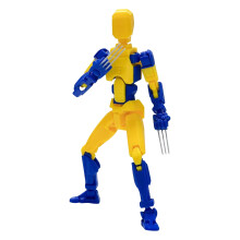 T13 Actiefiguurset 3D-geprinte beweegbare figuren 1 stuk