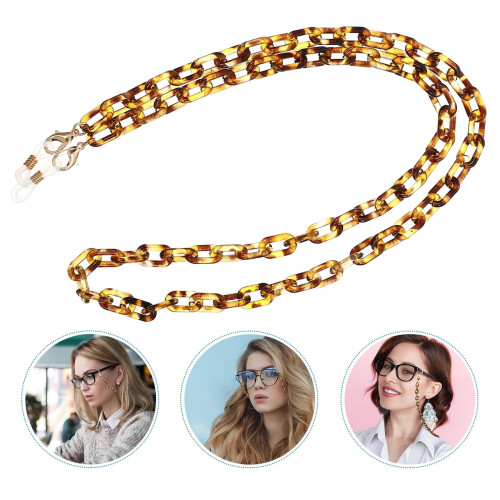Γυαλιά ηλίου Anti-Lost Chain Καφέ Ακρυλικό 1 τεμ.