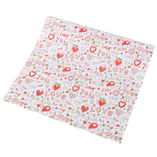 Svatební balicí papír na Valentýna 20x28 palců