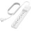 Surge Protector Power Strip White 6 Outlets 8ft Cord 1