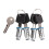 Roof Rack Locks with Key 4-Pack 2