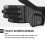 USB Heated Gloves Windproof Warm Lightweight Touchscreen 4