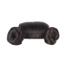 Baby-Ponyfrisur mit Chignon und Haarband für Mädchenfotografie