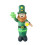 Oppblåsbar leprechaun-dekorasjon til St. Patricks dag 2,23 m 1