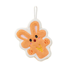 Torchons de cuisine lapin de Pâques avec boucle de suspension (lot de 2)