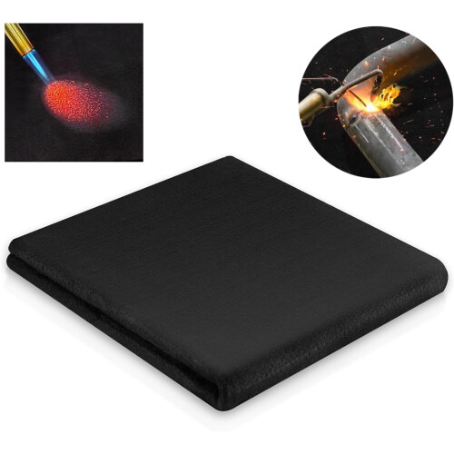 Carbon Felt Welding Blanket 5mm Black Heat Resistant