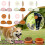 Ensemble de 2 gamelles pliables en silicone pour animaux de compagnie, format voyage. 1