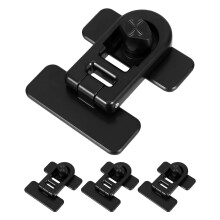 Siguranță pentru copii la cuptor, din plastic negru, 4 buc.