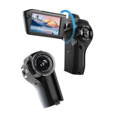 8K Digital DV Camera, 75MP Video Camcorder with Dual Lens 16X Digital Zoom Rotatable Screen Remote Control for Vlogging