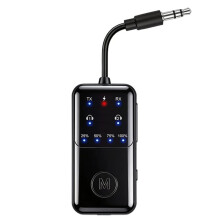 2 in 1 6.0 Audio Transmitter Receiver 1 to 2 Wireless Audio Adapter 3.5mm AUX HiFi Stereo Adapter for Car TV