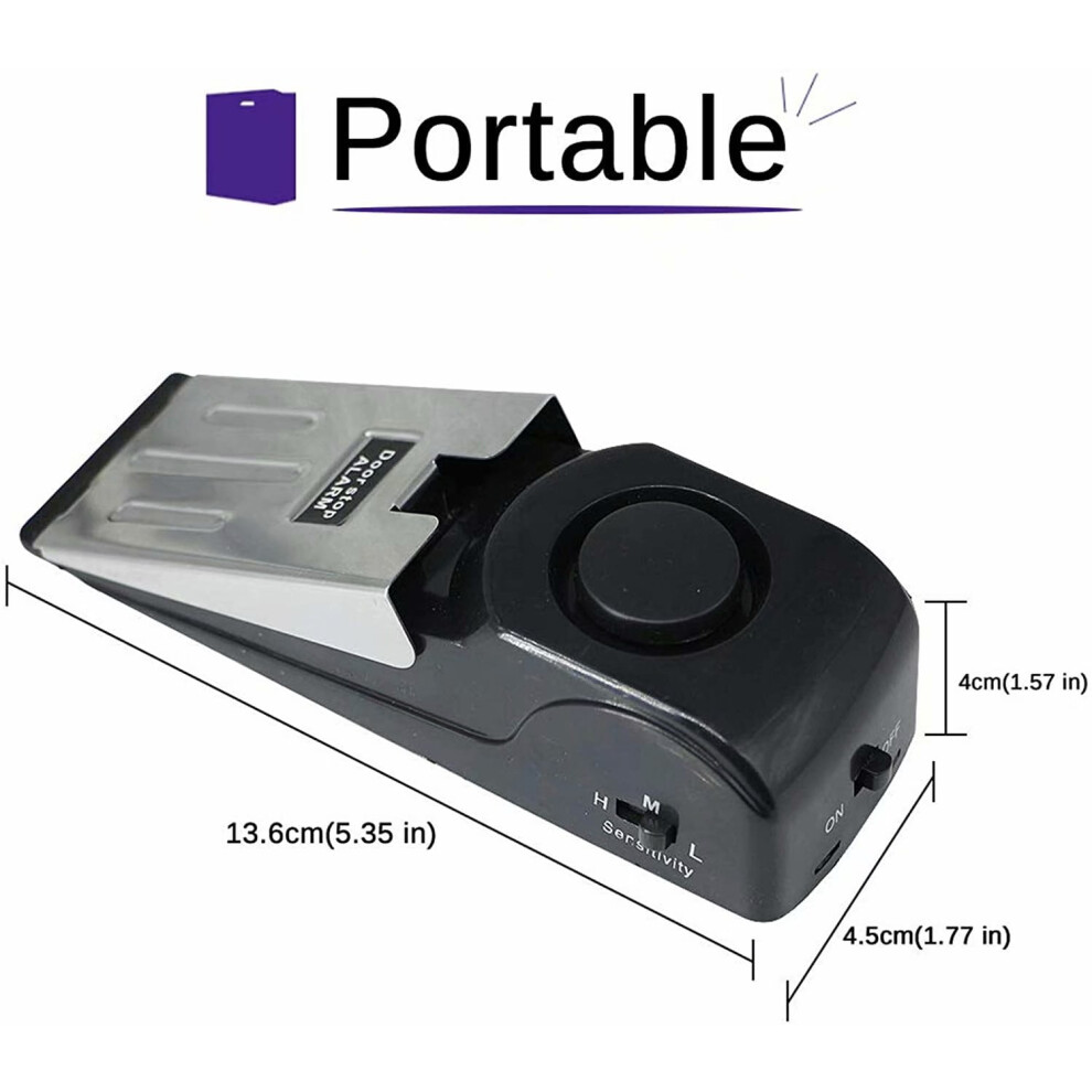 Door Stopper Security Alarm Portable 120Db 9122141569268