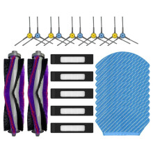 Replacement Accessories for Midea M7 / M7 Pro, NER700 Parts Main Side Brush Hepa Filter Mop Spare Parts(27pcs)