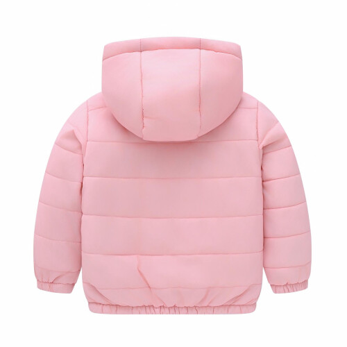 Doudoune d'hiver pour enfants, coupe-vent, chaude, à capuche 2