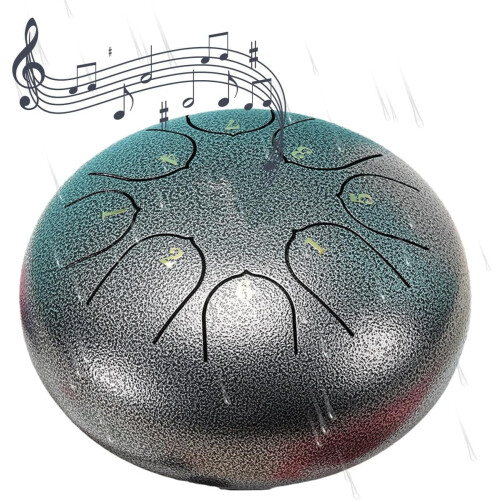 Rain Drum 6-inch 8-Note Waterproof Outdoor Garden
