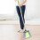 Balai d'intérieur géant avec manche pliable en acier inoxydable 4