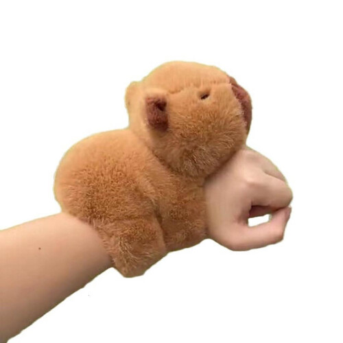 Capybara pluche pop, zacht knuffeldier, 1 stuk