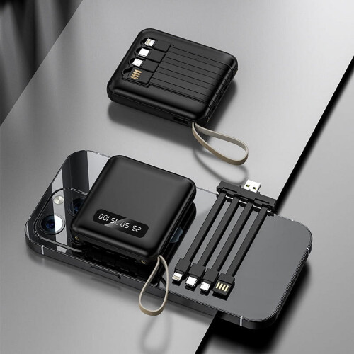 10000mAh Portable Charger USB-C In/Out Fast Charging