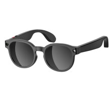 AI  Glasses AI Translation 5MP HD Camera 4K Image  Call Recording Music  Sunglasses Black