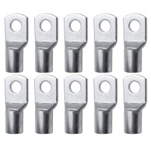 10st Tinning Koppartråd Nästerminal Crimp SC Typ Lugs Ring Kabelanslutning 95mm2 M12 SC70-10 SC95-12